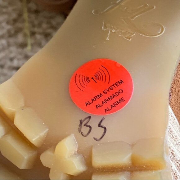 Zara Fringed booties with platform lug soles size 40 - Picture 12 of 15